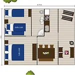 Feriepark Easyatent Safari Tent Bijela Uvala